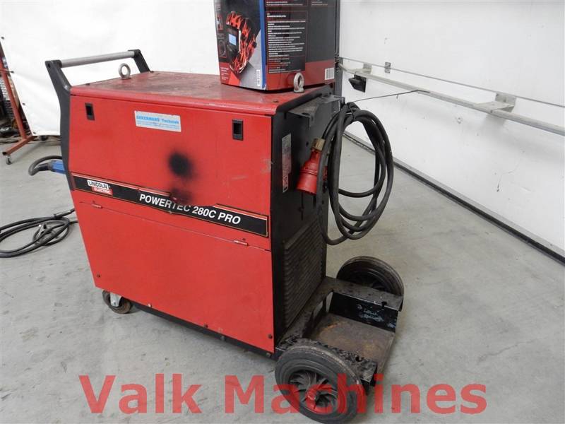 For sale Used Mig Welder Lincoln Powertec 280A Pro Valk Machines